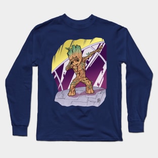 Baby Groot Dabs Long Sleeve T-Shirt